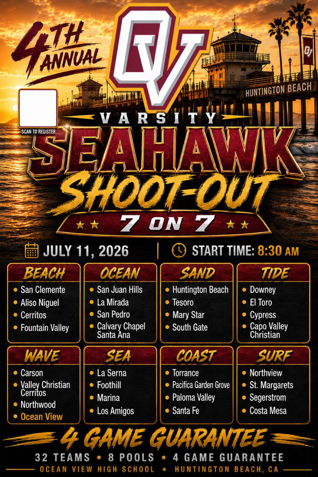 Ocean View Varsity Seahawk Shoot-Out